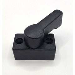 Türverbindungsriegel 18 mm schwarz – Zinkdruckguss