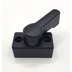 Türverbindungsriegel 18 mm schwarz – Zinkdruckguss