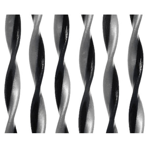 Türvorhang Arisol 100x220 cm in Schwarz/Grau - 2