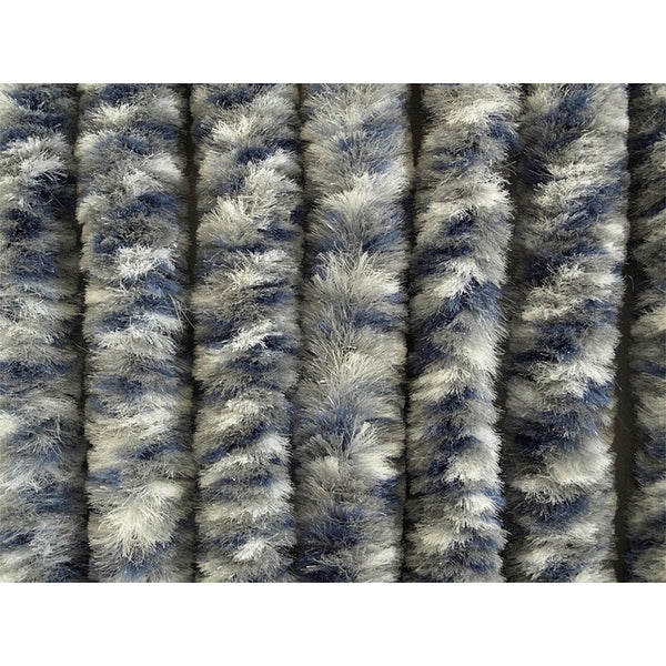 Türvorhang Arisol 56×185 cm – weiß/grau/blau