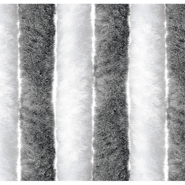 Türvorhang ARISOL 56×205 cm – Grau/Weiß
