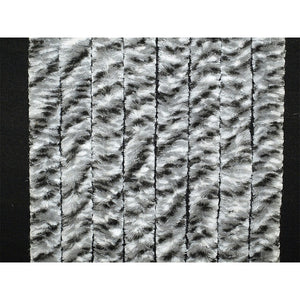 Türvorhang ARISOL 56x185 cm weiß/silber/anthrazit