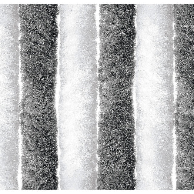 Türvorhang Arisol grau/weiß 100x205 cm