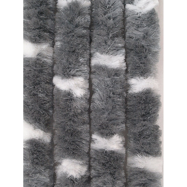 Türvorhang Grau/Weiß Fleckig 56 x 185 cm ARISOL