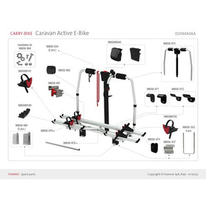 U-Bügel Kit M6 für Carry Bike XL A, Pro 200/300 - 2