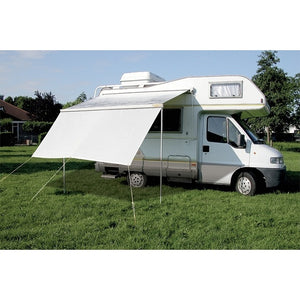 Universal Sun Blocker für Markisen 300x140 cm – hellgrau