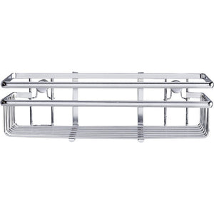 Universelles WENKO Regal in Silber glänzend - 3