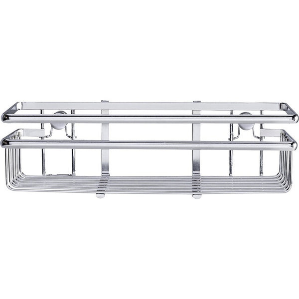 Universelles WENKO Regal in Silber glänzend - 3