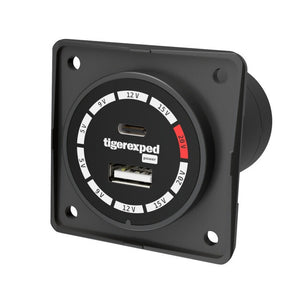 USB-C/USB-A Buck-Boost Ladegerät 100W für Berker