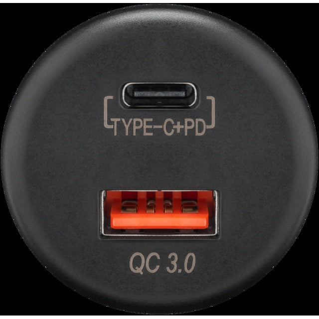 USB Einbau-Ladegerät 12/24V USB-A & USB-C 18W