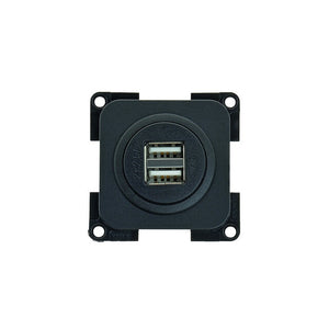 USB-Ladesteckdose 12V mit 2 USB-Ports