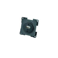 USB-Ladesteckdose 3.000 mA 12 V - Schwarz