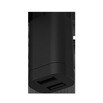 USB-Steckdose Lanciano H.A.B.A. 2x USB-A, schwarz