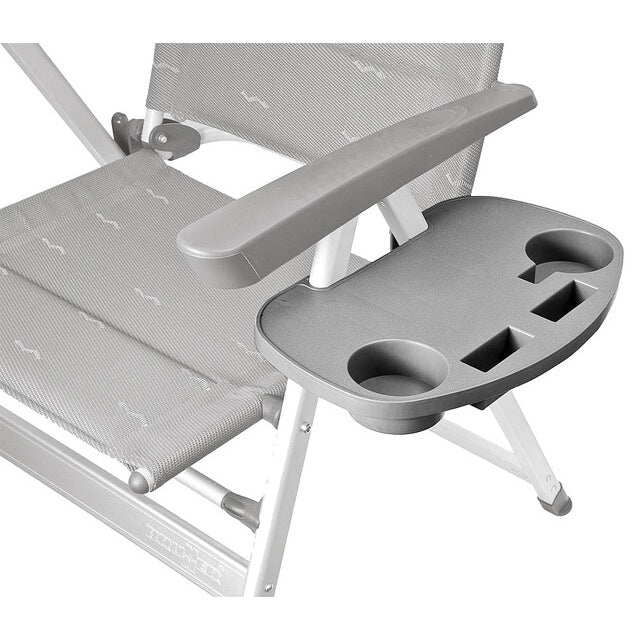 Utensilientisch Brunner Mesa grau für Camping