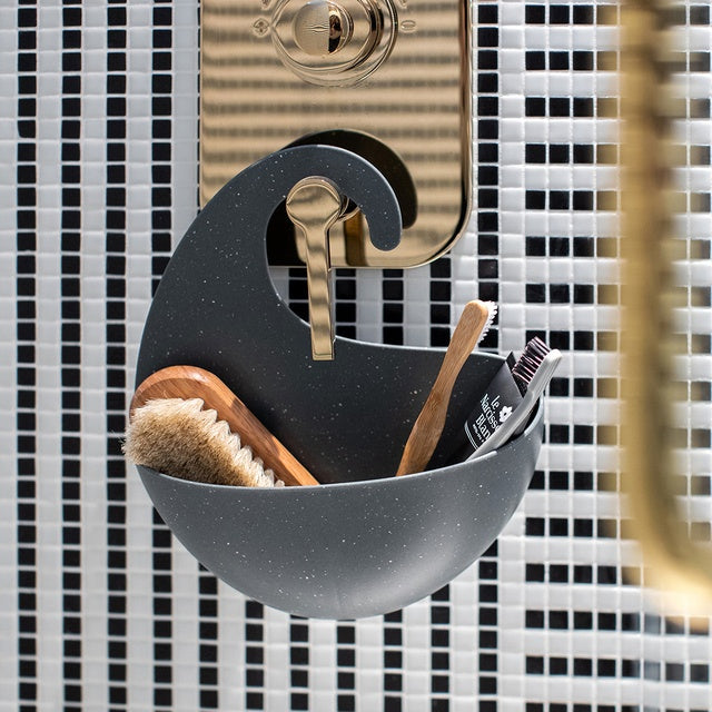 Utensilo koziol SURF M grau aus recyceltem Kunststoff