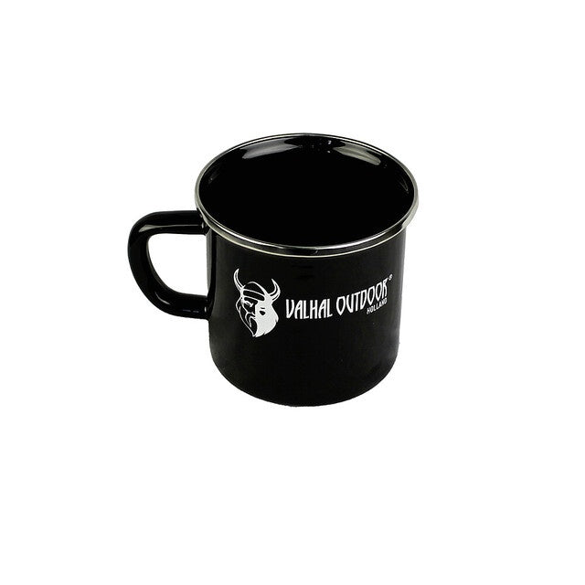 Valhal Outdoor Emaille-Becher 400 ml