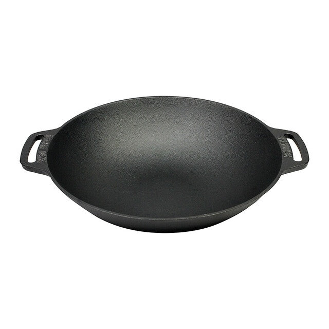 VALHAL OUTDOOR Gusseisen-Wok 36 cm