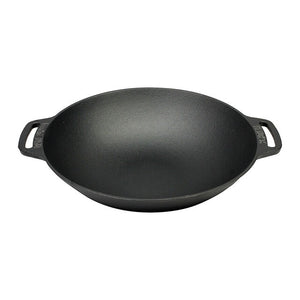 VALHAL OUTDOOR Gusseisen-Wok 36 cm