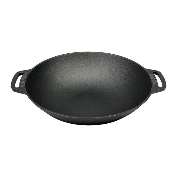 VALHAL OUTDOOR Gusseisen-Wok 36 cm