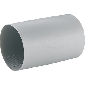 Verbindungsmuffe 65 mm achatgrau für Heizungen