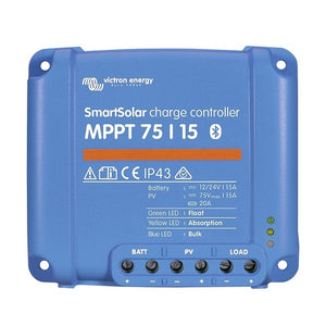 Victron SmartSolar MPPT 75/15 (12/24V, 15A)