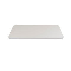 VierTec Leichtbau-Tischplatte 80 x 45 cm - Weiß HG