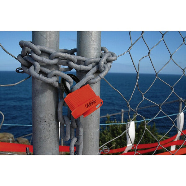 Vorhängeschloss ABUS 70AL orange – Robust & leicht