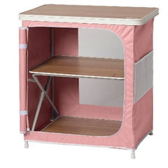 Vorratsschrank Beachy 80 in Pastellrosa