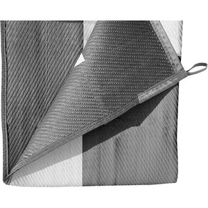 Vorzeltteppich BRUNNER 600x250 cm grau / weiß