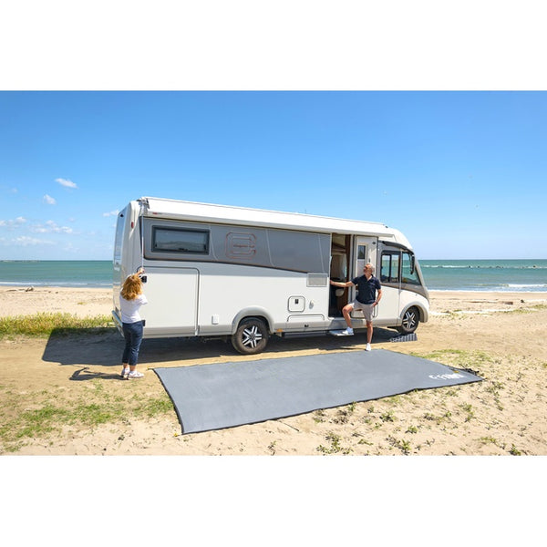 Vorzeltteppich FIAMMA 290x250 cm - atmungsaktiv grau - 4