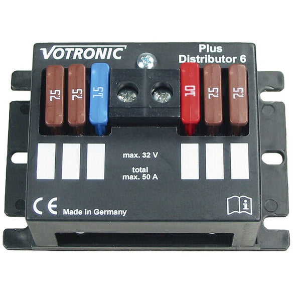 VOTRONIC Plus-Distributor 6 – 6-fach Sicherungsbox