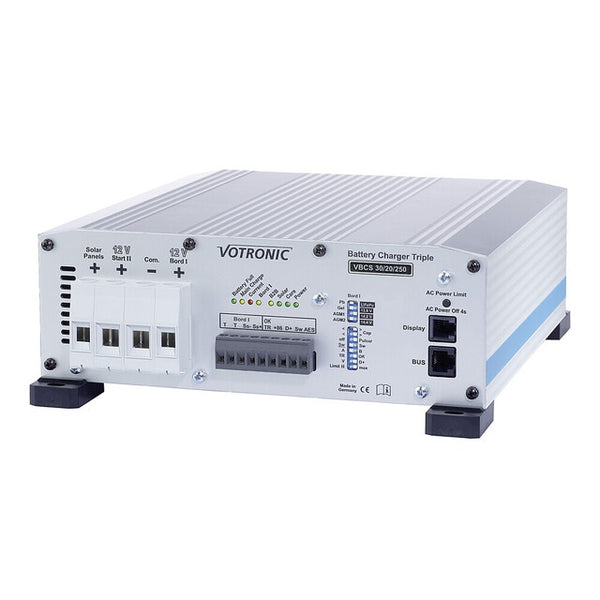 Votronic VBCS 30/20/400 Triple HV CI – 12V B2B/Netz