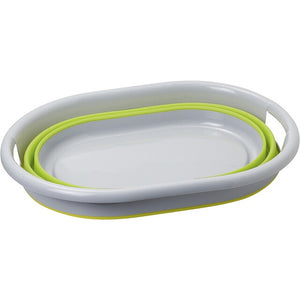 Wäschekorb BRUNNER Lotus 36L faltbar in grün/grau