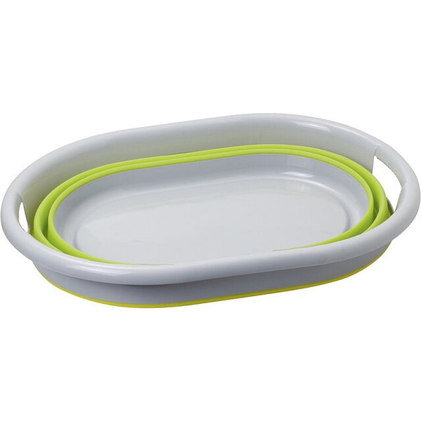 Wäschekorb BRUNNER Lotus 36L faltbar in grün/grau