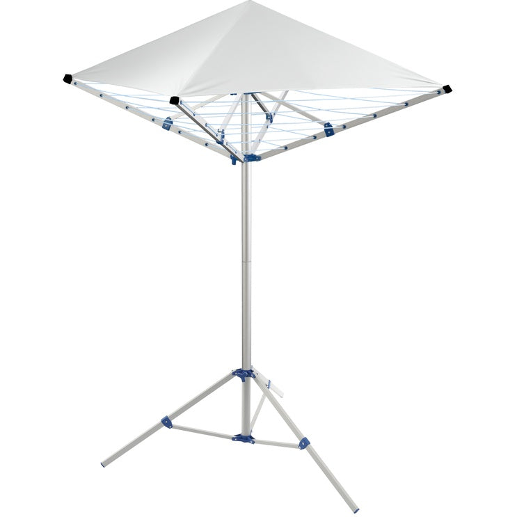 Wäschespinne Laun-Tree CVR – 4-armig mit Abdeckplane