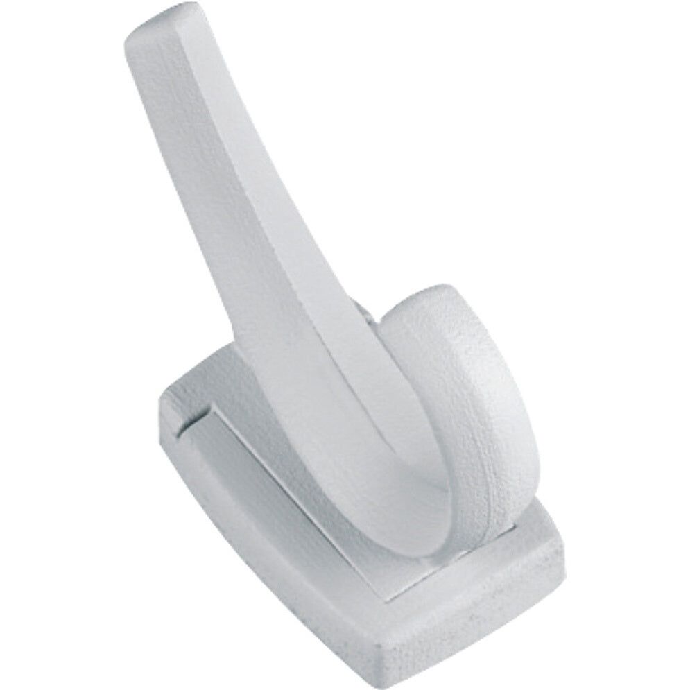 Wandhaken 2 Stück – weiß, ideal für Stangen & Rohre