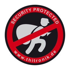 Warnaufkleber THITRONIK - Einbrecher Schutz Set