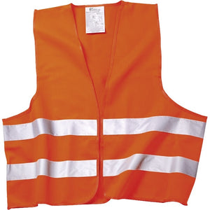 Warnweste CarComfort Orange für Sicherheit