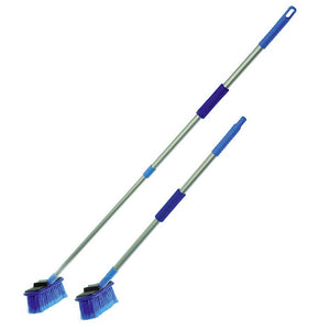 Waschbürste Alu Yachticon 130 cm - Blau