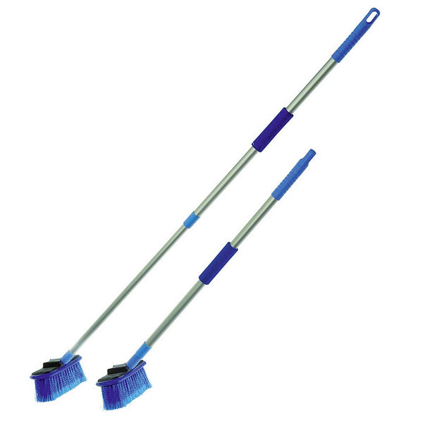 Waschbürste Alu Yachticon 130 cm - Blau