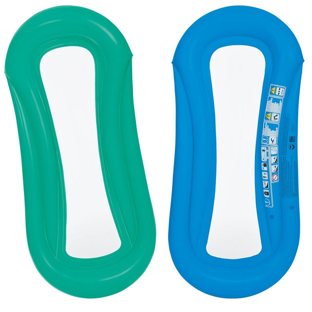 Wasser-Hängematte HAPPY PEOPLE in hellblau/orange