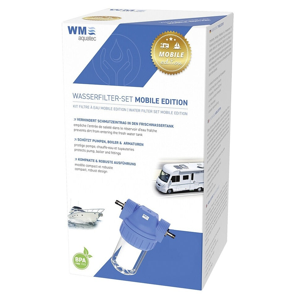 Wasserfilter-Set Mobile Edition blau/transparent