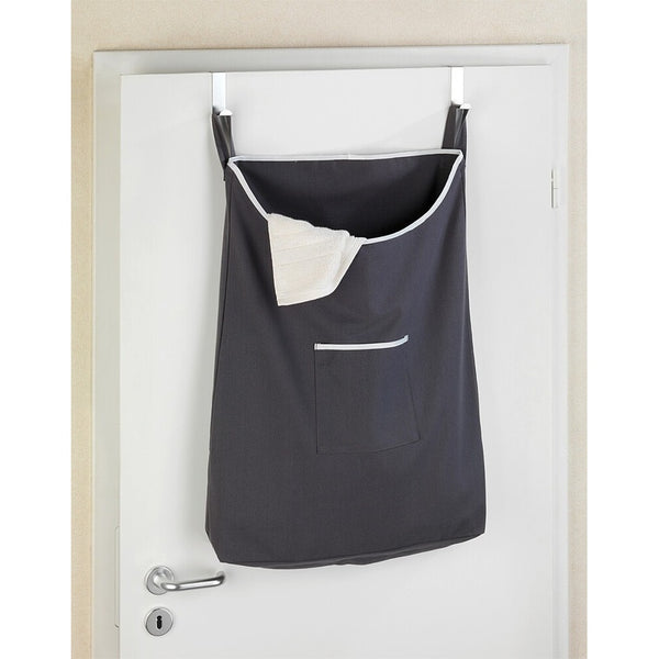 WENKO Canguro Über-Tür Wäschesammler, grau - 3