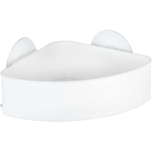 WENKO Osimo Eckablage Static-Loc, weiß