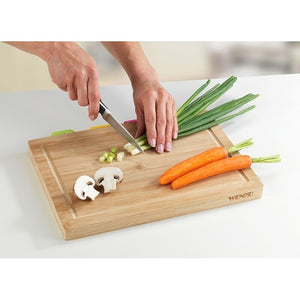 WENKO Schneidbrett-Set 5-tlg. Bambus, braun - 8