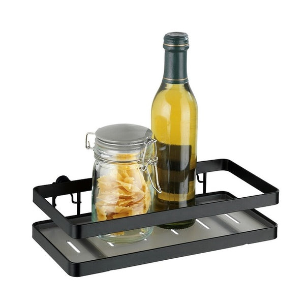 WENKO Universalregal Gala – schwarz/grau 25×12 cm - 2