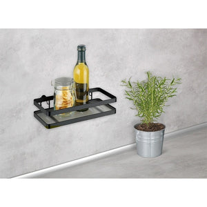 WENKO Universalregal Gala – schwarz/grau 25×12 cm - 3