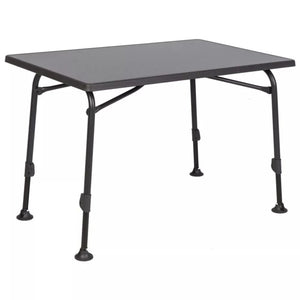 Westfield OUTDOORS Tisch Performance black edition schwarz Alu 80 bis 120 cm