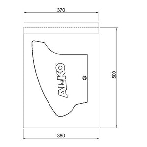 Wetterschutz AL-KO Kupplung schwarz für Caravan - 3