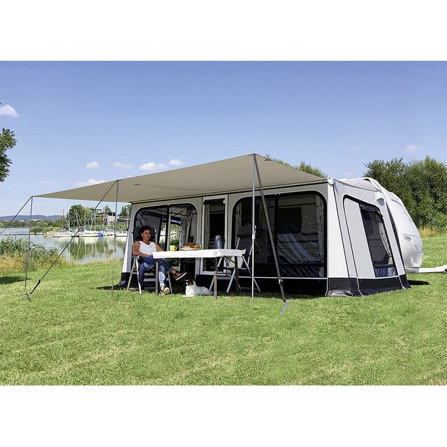 WIGO Rolli SUNROOF 13 Sonnendach 645x200/240 cm - grau